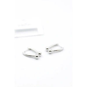 Tf Zincir Küpe - Gümüş