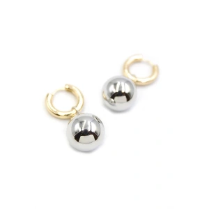 Top Küpe - Gümüş