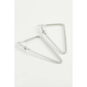 Üçgen Halka Küpe 6 cm