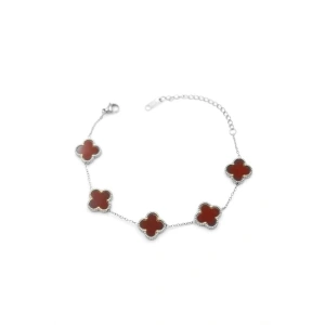 VC Yonca Bileklik - Bordo