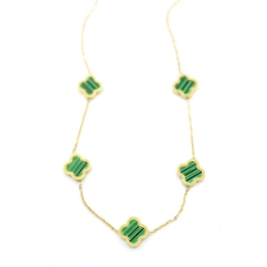 Vc Yonca Kolye - Yeşil