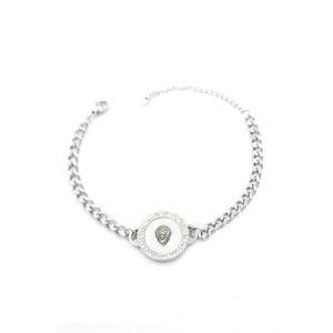 VSC Zincir Bileklik - Gümüş