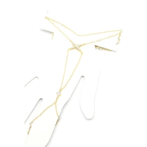 X Taşlı Şahmeran - Altın