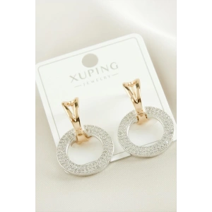 Xuping Halka Lüks Çelik Küpe