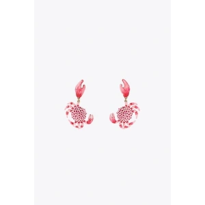 Yengeç Küpe - Pembe