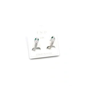 Yılan Küpe - Gümüş