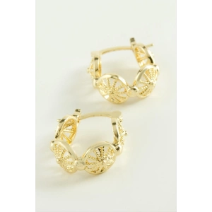 Yıldız Kilitli Halka Küpe