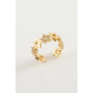 Yıldız Zirkon Taşlı Yüzük