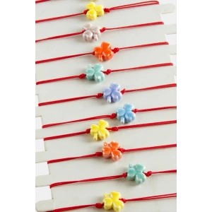 Yonca Cam İp Bileklik