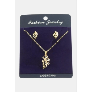 Yusufçuk Zirkon Taşlı Set Kolye