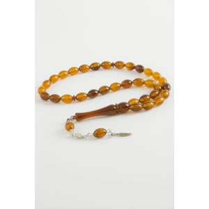 Zeytin Şekilli Plastik Tesbih 8*11 mm