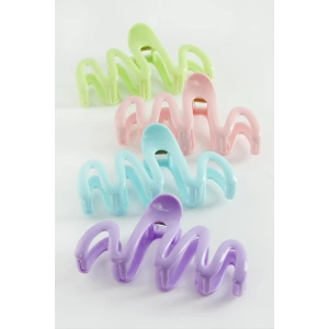 Zikzak Renkli Mandal Toka 12 cm