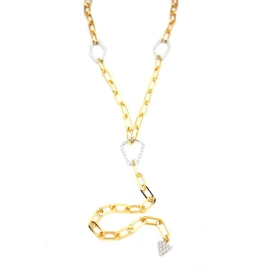 Zincirli Vip Kolye - Altın