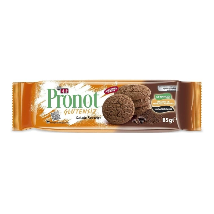 Eti Pronot Kakaolu Glutensiz Kurabiye 85 gr