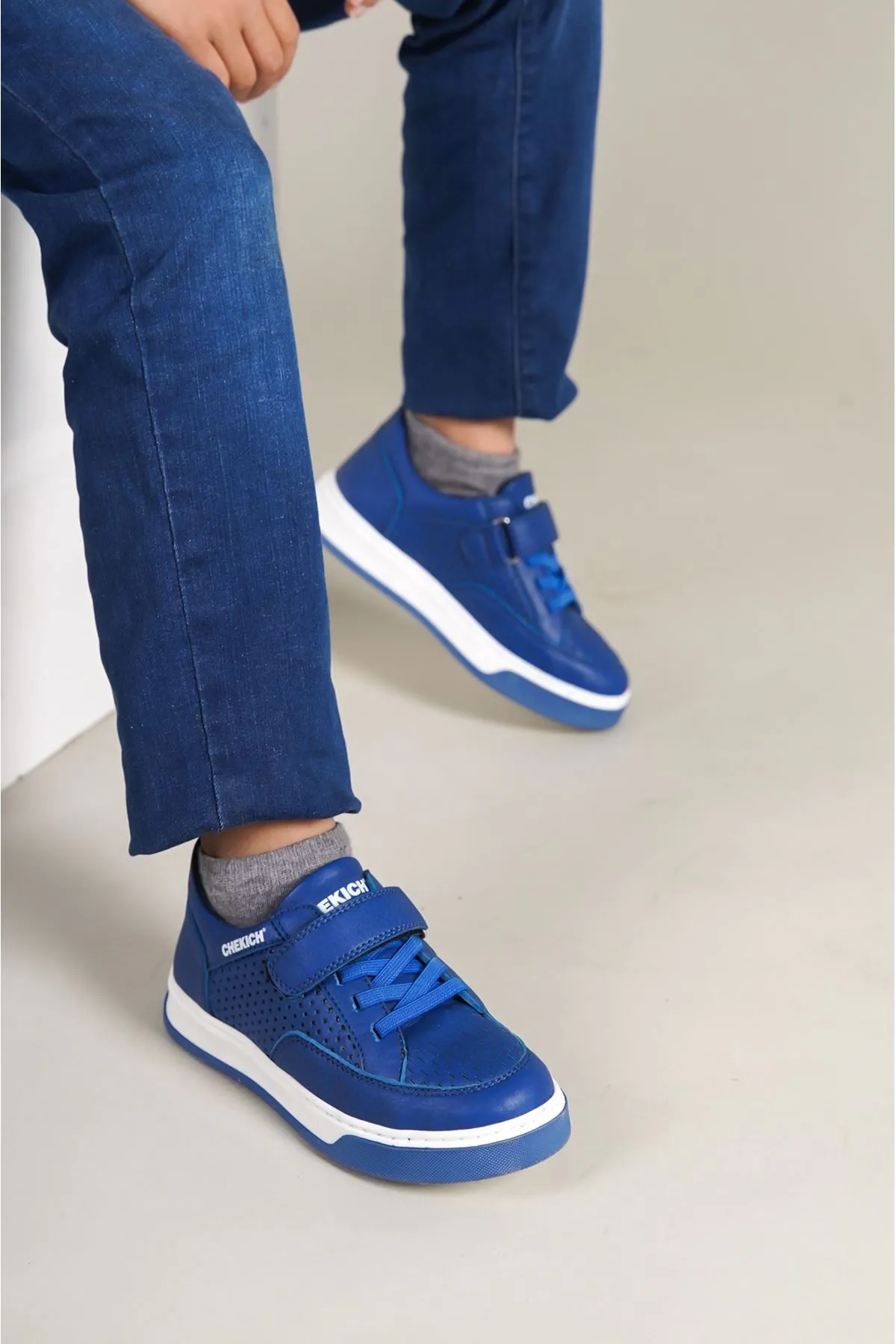 1017 - David-r Çocuk Ayakkabı Mavı