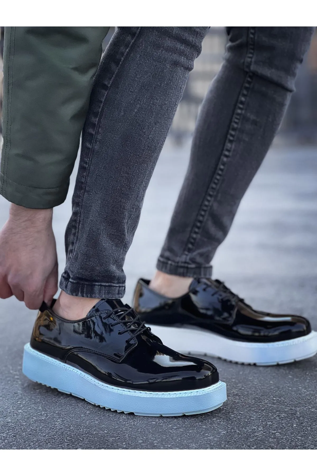 Ch001 - Rbt Classic Lace Erkek Ayakkabı Sıyah