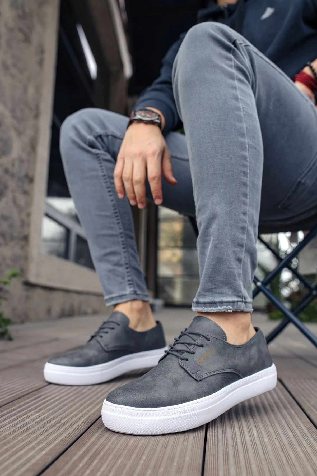 Ch005 - Cbt Pıttı Erkek Ayakkabı Antrasıt