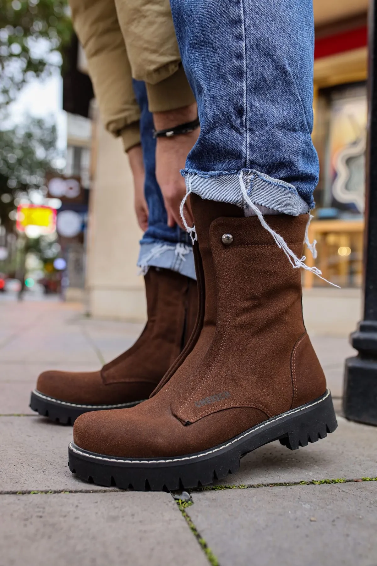 Ch027 - Sst Quebec Erkek Bot Kahve