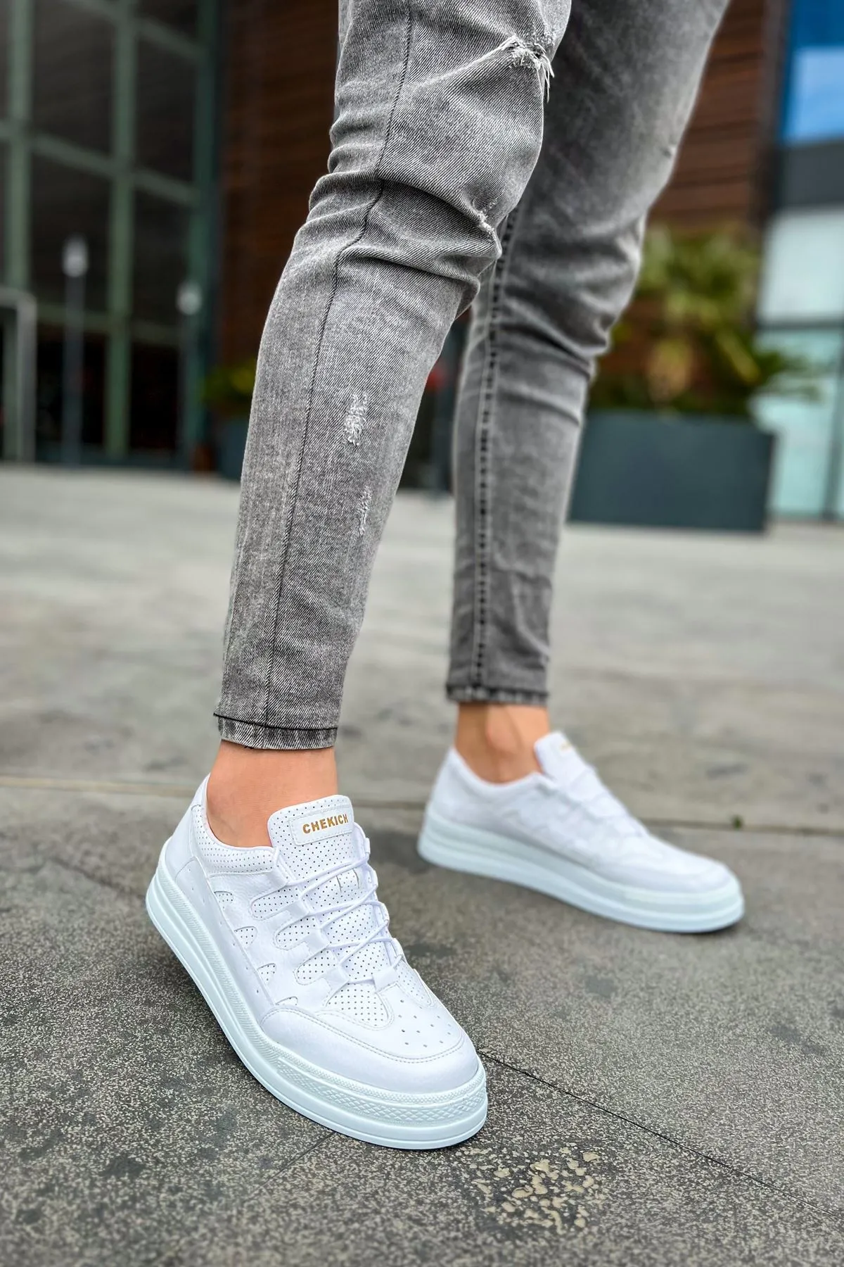 Ch040 - Cbt C-rey Erkek Ayakkabı Beyaz