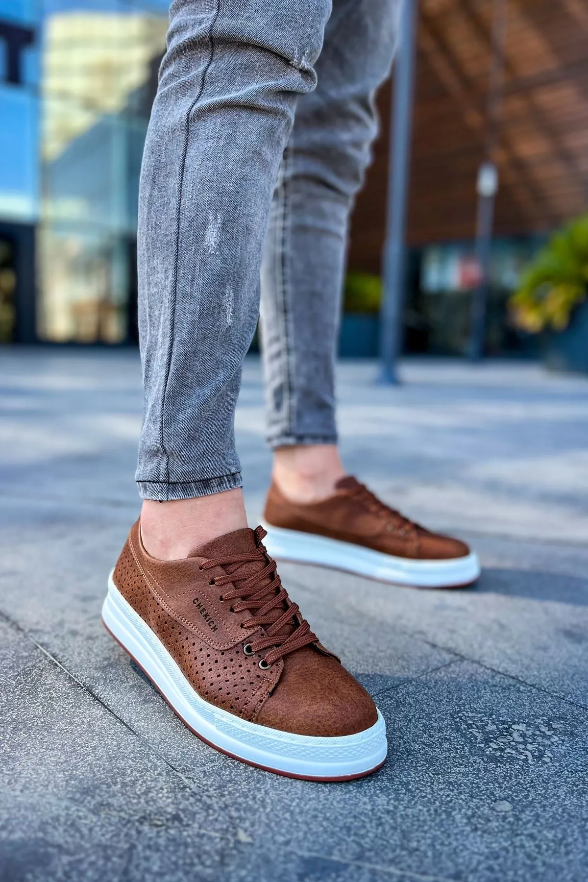 Ch043 - Cbt Cowien Erkek Ayakkabi Taba