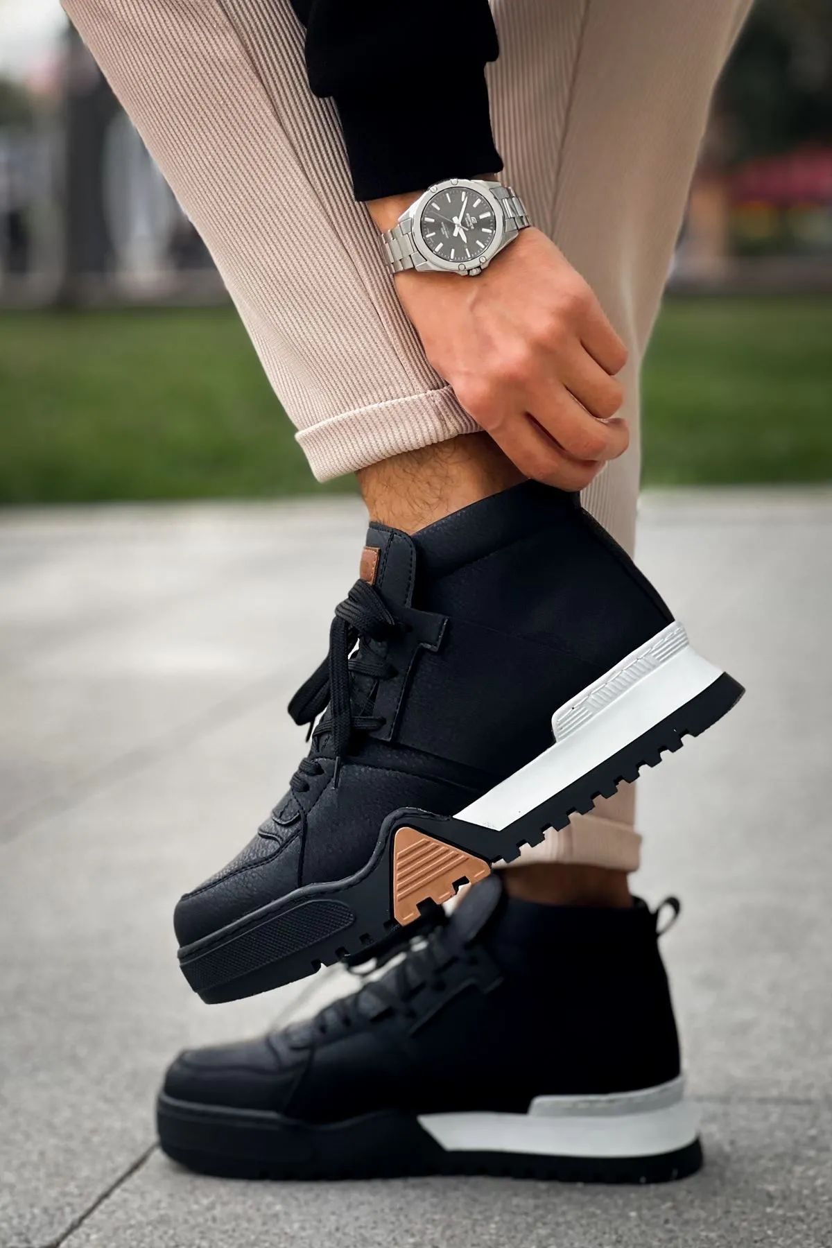 Ch057 - Gsbt Ghost Line Erkek Bot Sıyah/sıyah