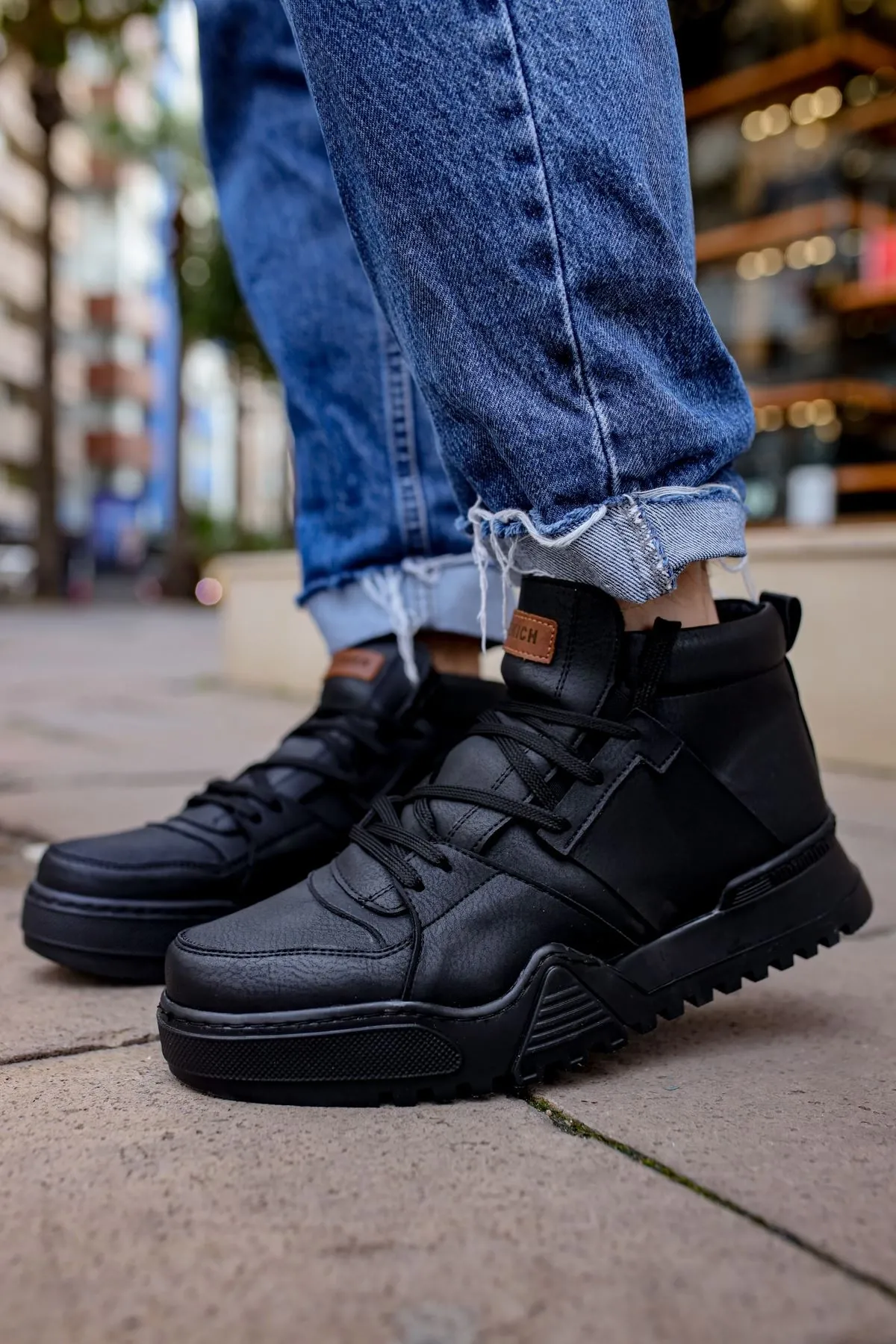 Ch057 - Gsst Ghost Line Erkek Bot Sıyah/sıyah