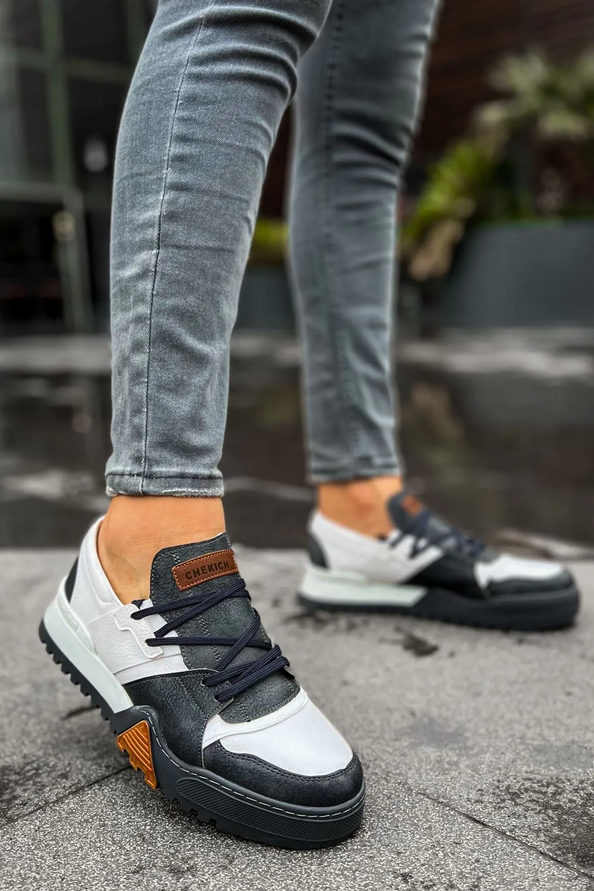 Ch067 - Gabt Warrem Erkek Ayakkabı Antrasıt/byz(57-10)