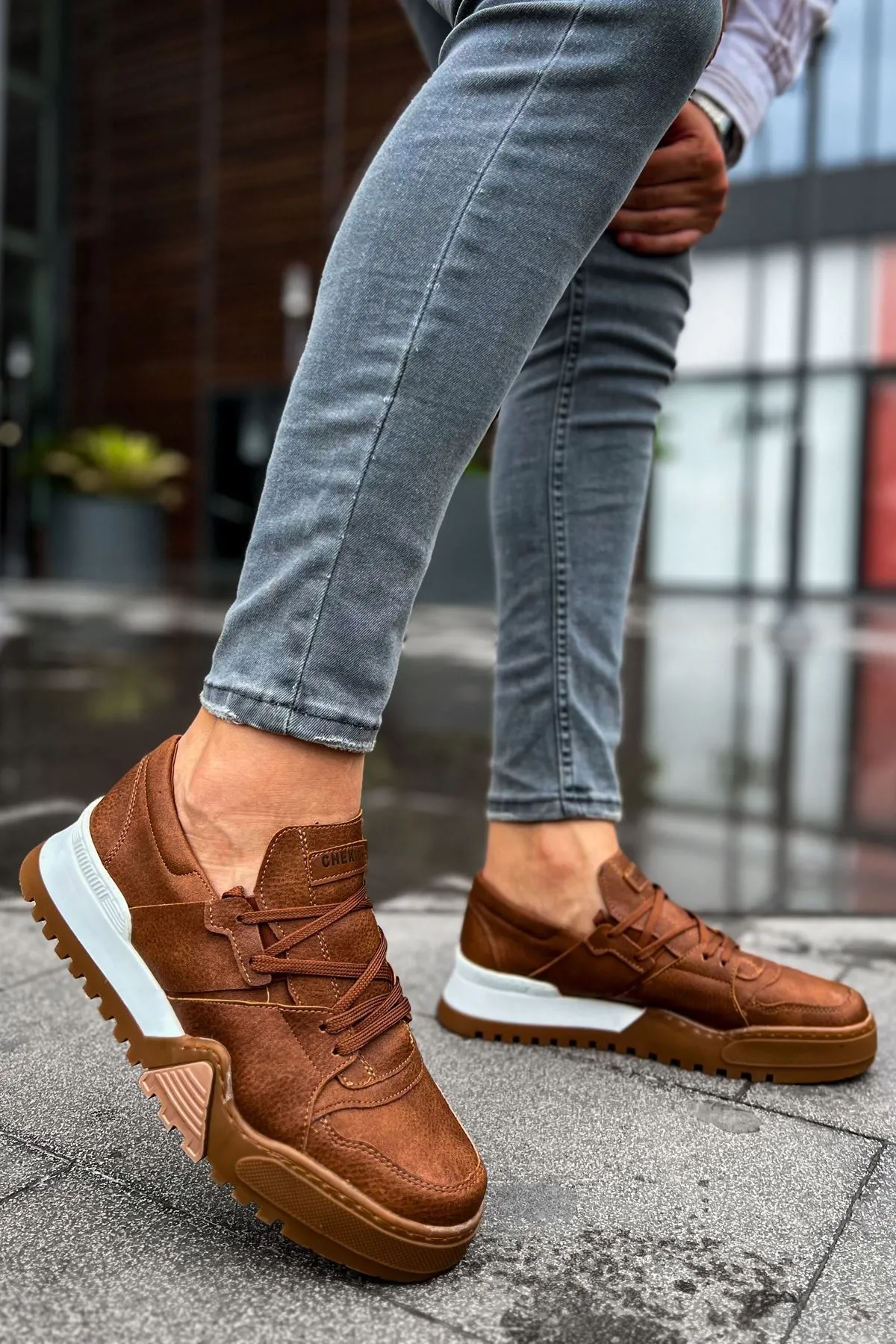 Ch067 - Gtb Warrem Erkek Ayakkabı Taba