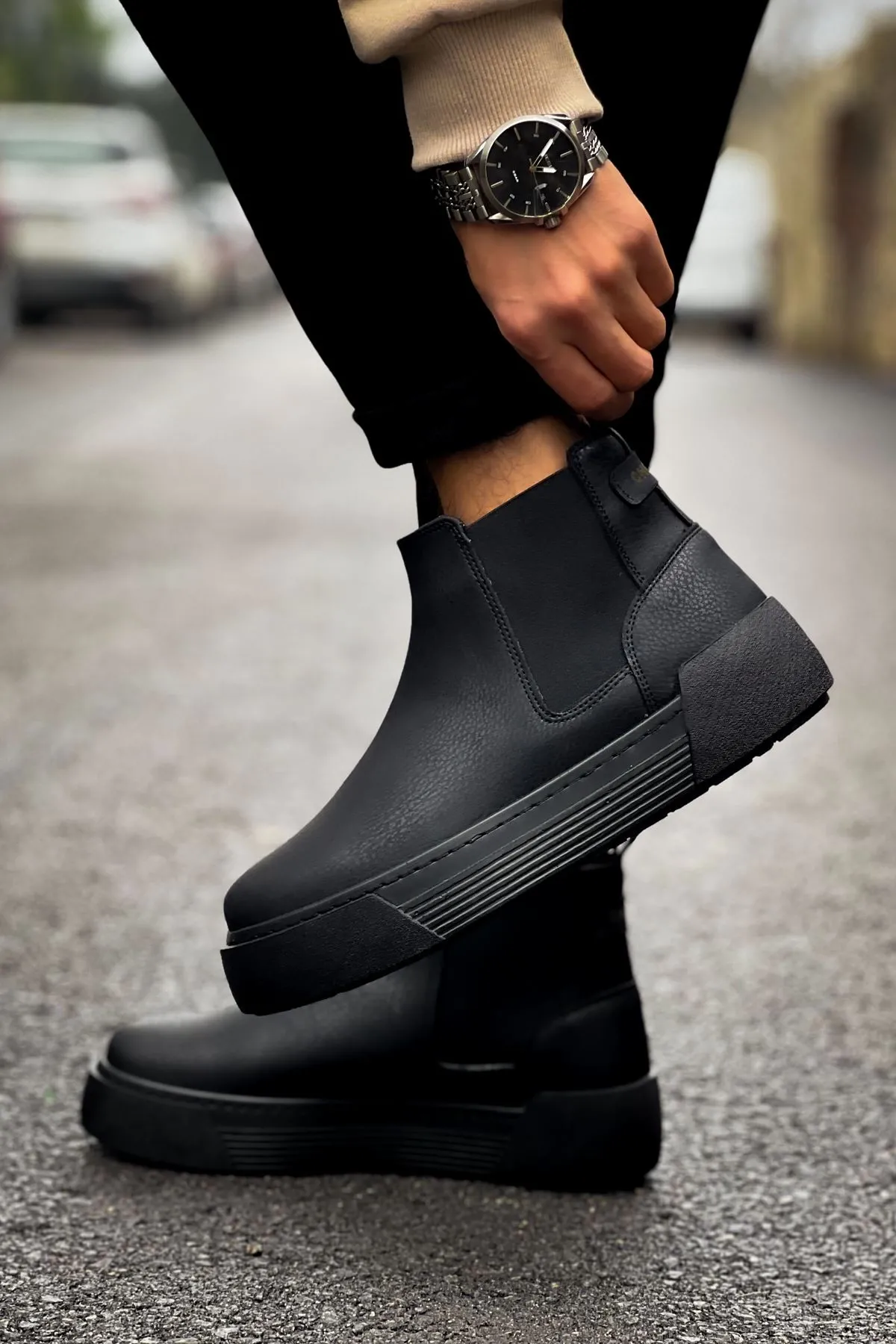 Ch069 - Crt Harmany Erkek Bot Sıyah