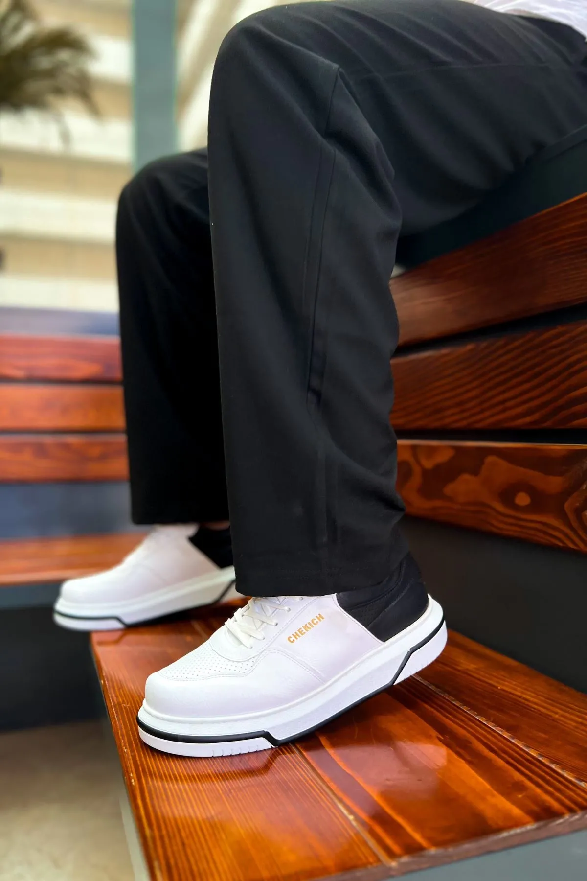 Ch075 - Cbt Signature Erkek Ayakkabı Beyaz/sıyah