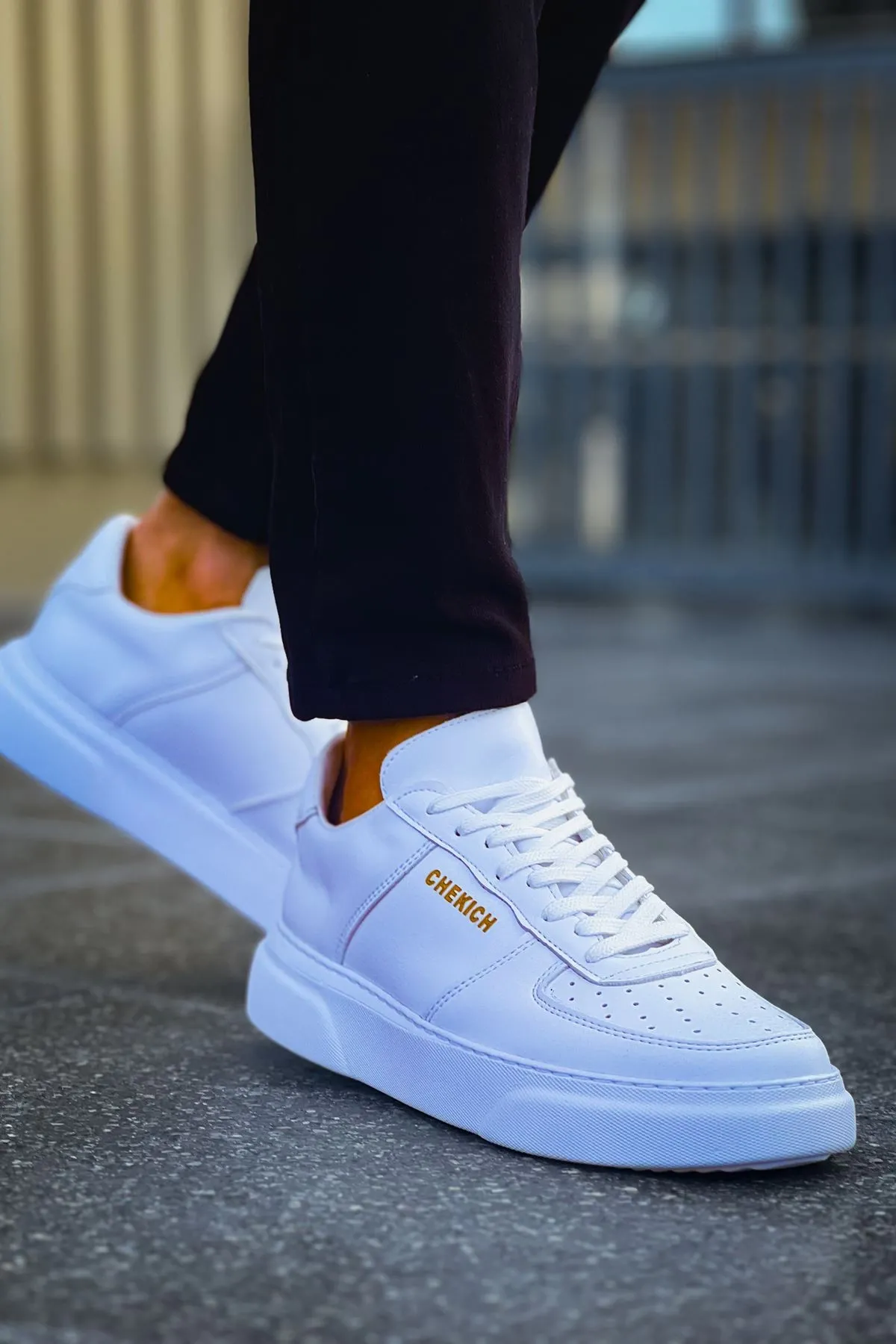 Ch087 - Cbt Kenton Erkek Ayakkabı Beyaz / Beyaz