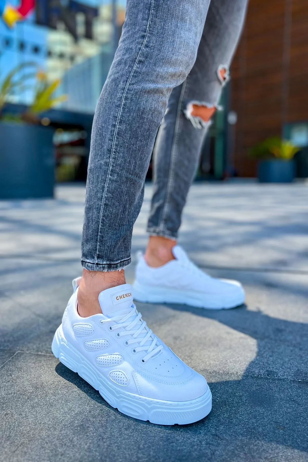 Ch105 - Cbt Cronus Erkek Ayakkabı Beyaz