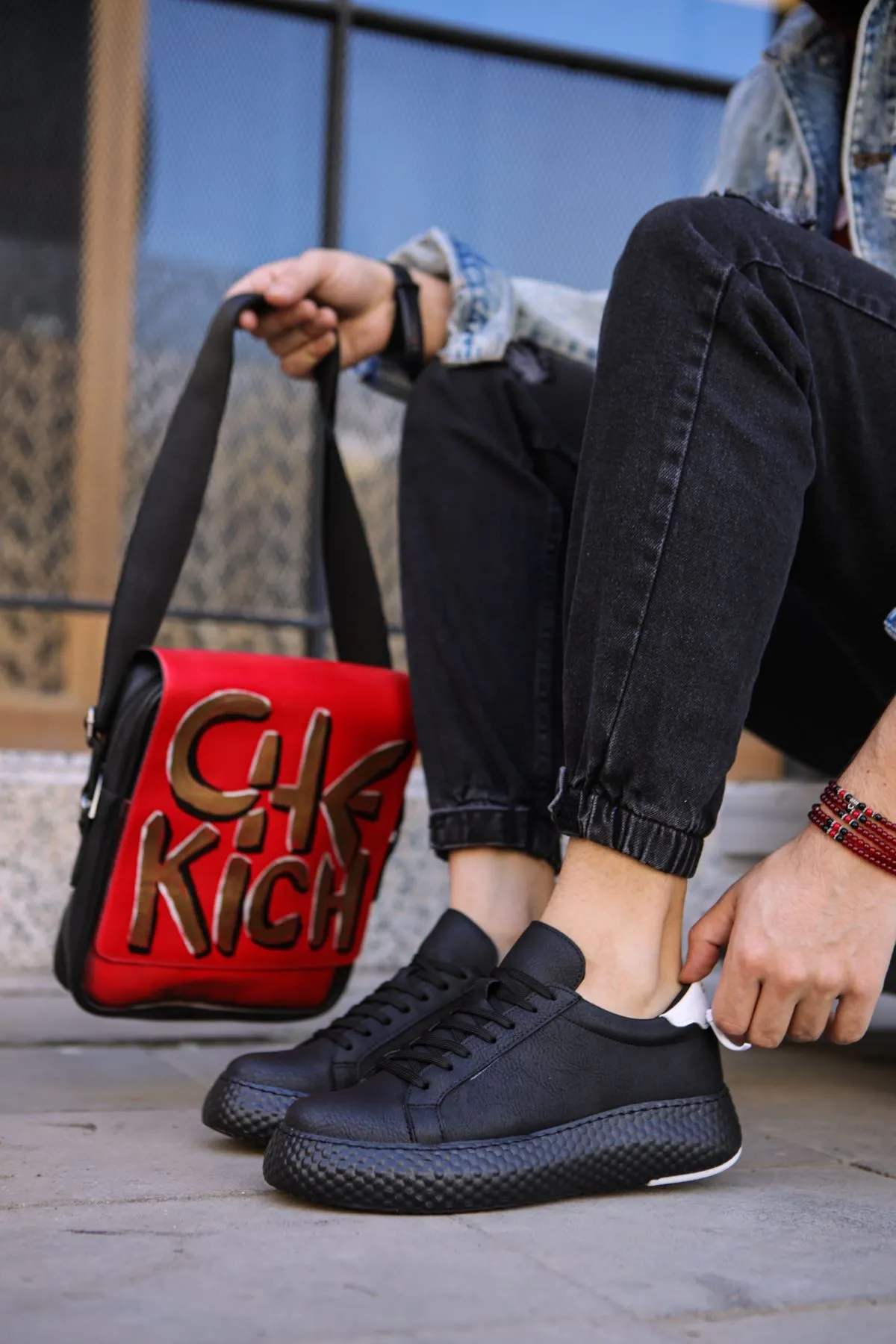 Ch107 - Cst Felibord Erkek Ayakkabı Sıyah/beyaz