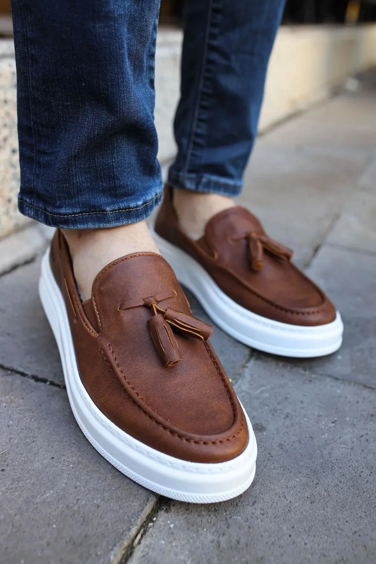 Ch127 - Cbt Loafer-x Erkek Ayakkabı Taba