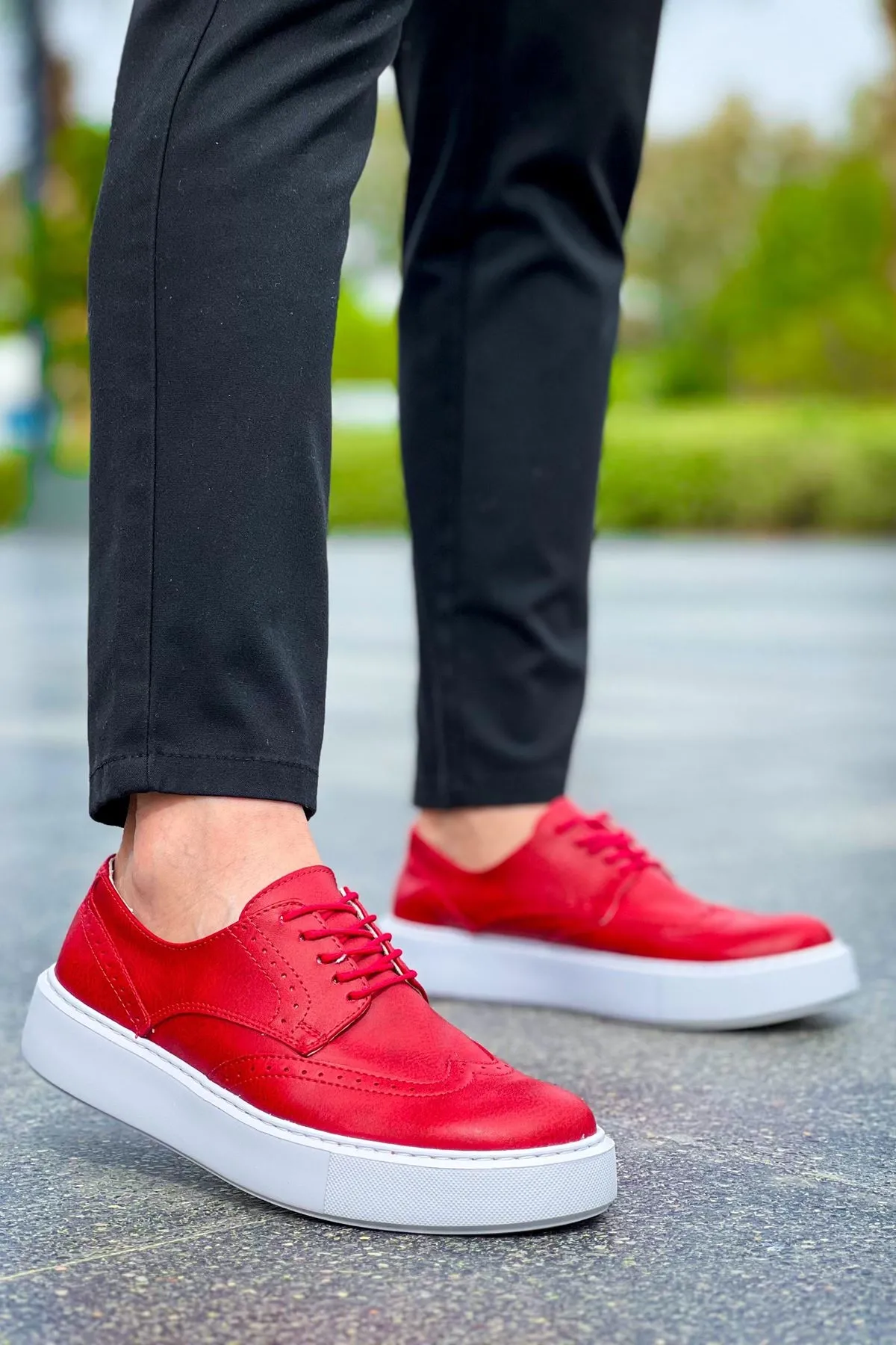 Ch149 - Cbt Changer Over Erkek Ayakkabı Kırmızı