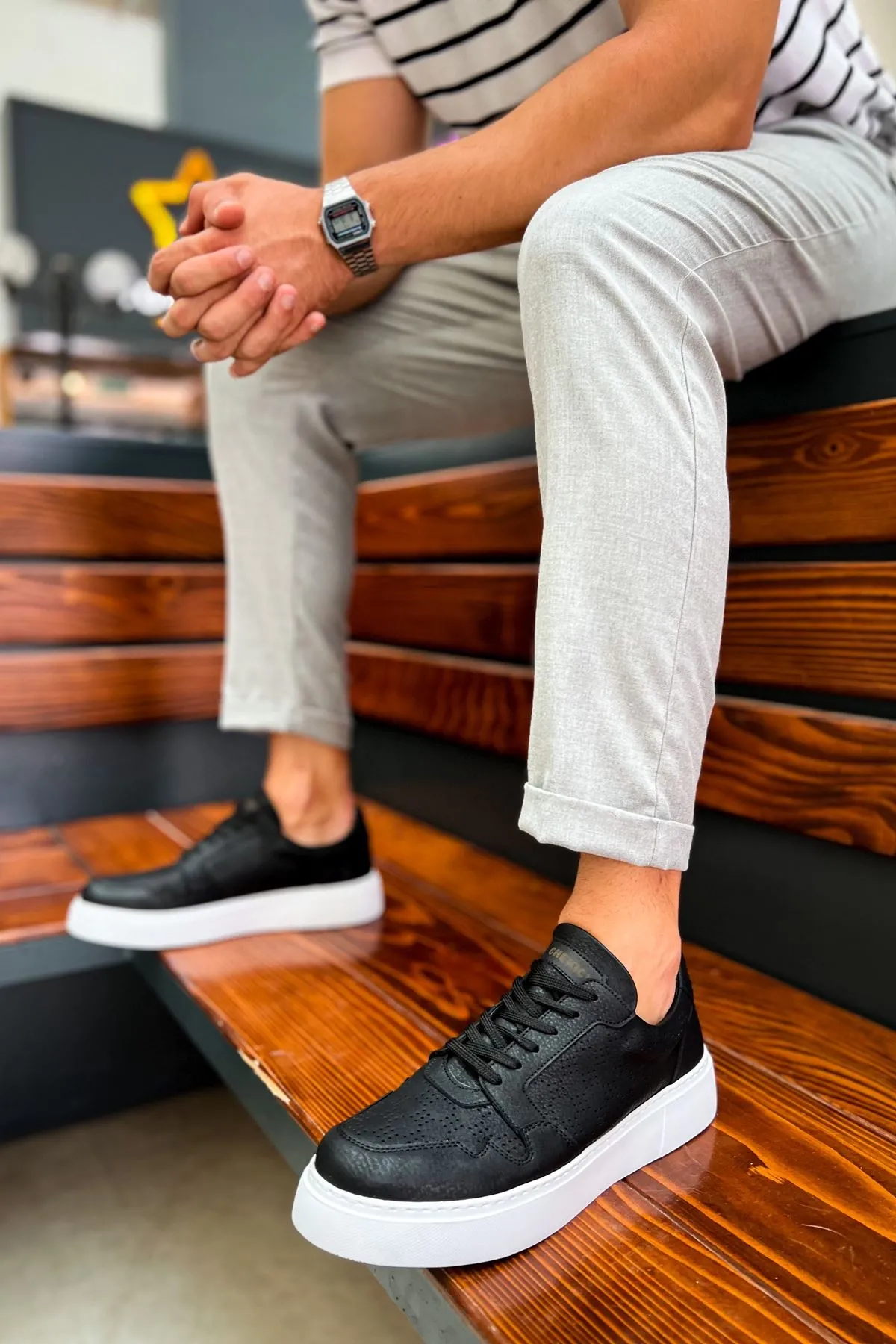 Ch153 - Cbt Oxford Erkek Ayakkabı Sıyah