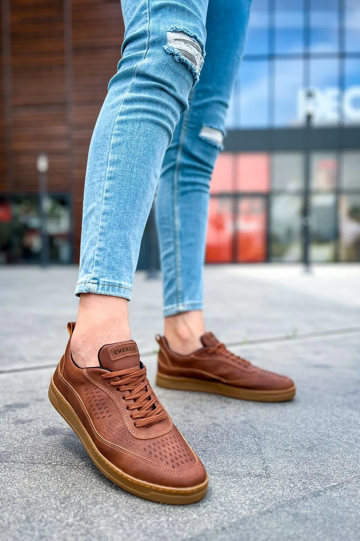 Ch157 - Ckt Retro Erkek Ayakkabı Taba