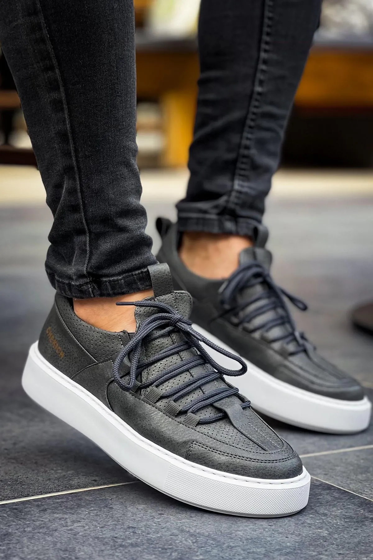 Ch159 - Cbt Saturn Erkek Ayakkabı Antrasıt