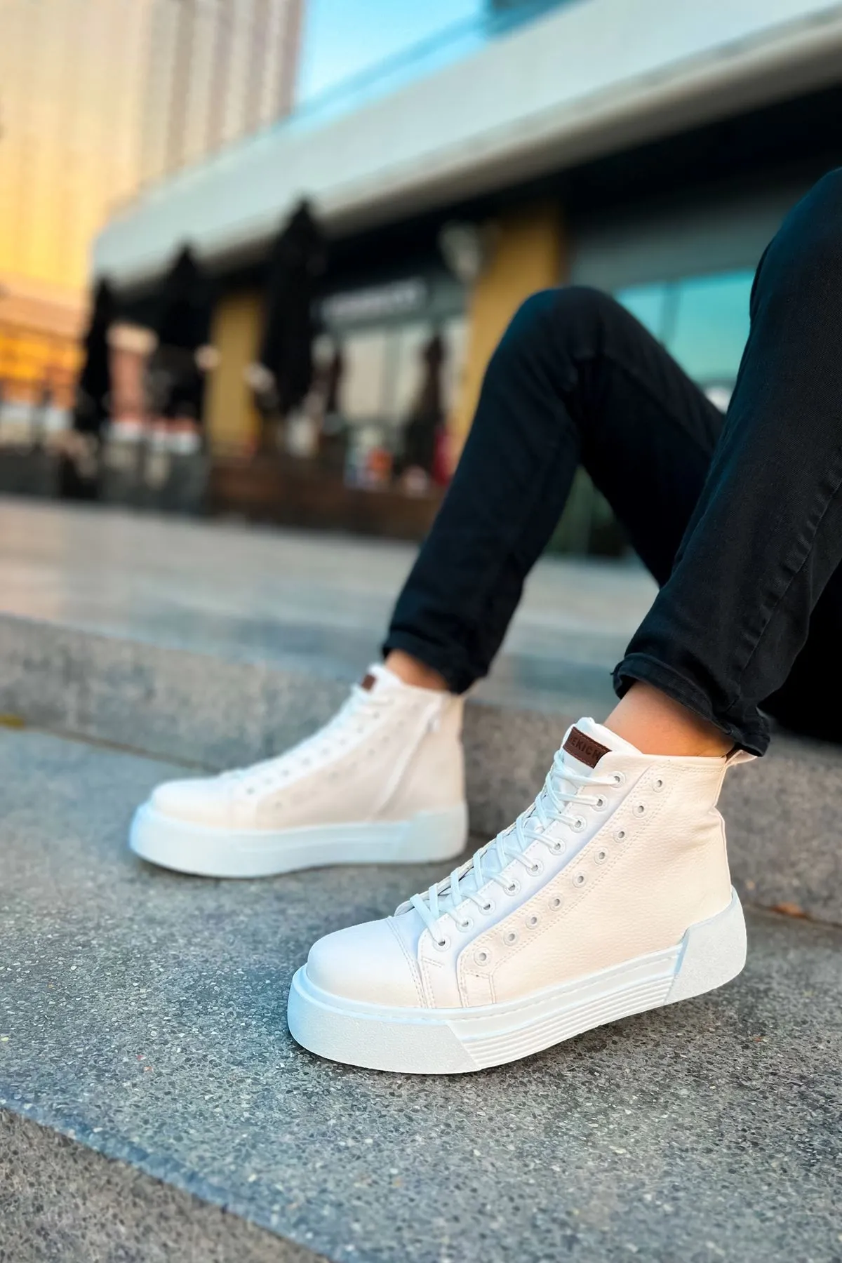 Ch167 - Gbt Blazer Erkek Bot Beyaz / Beyaz