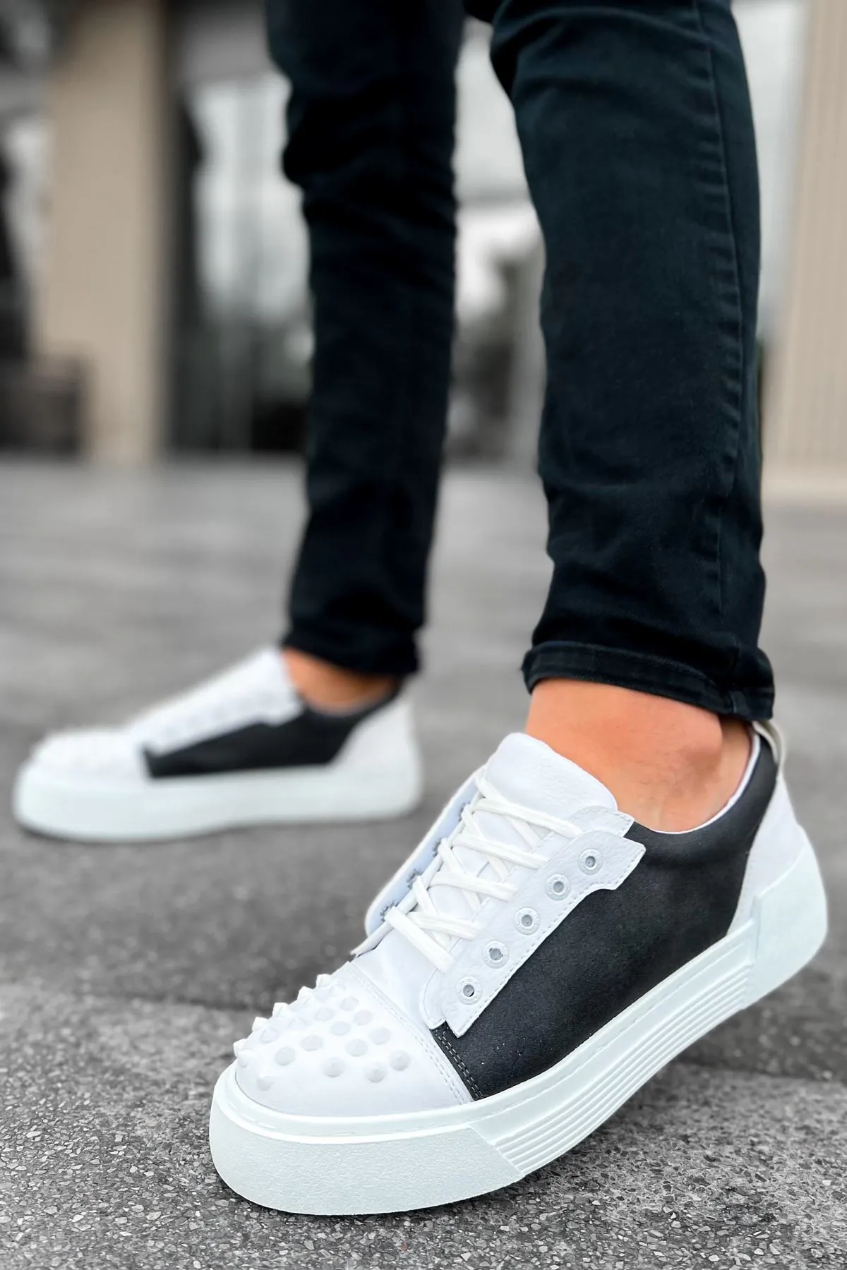 Ch169 - Cbt Thorn Erkek Ayakkabı Antrasıt/beyaz