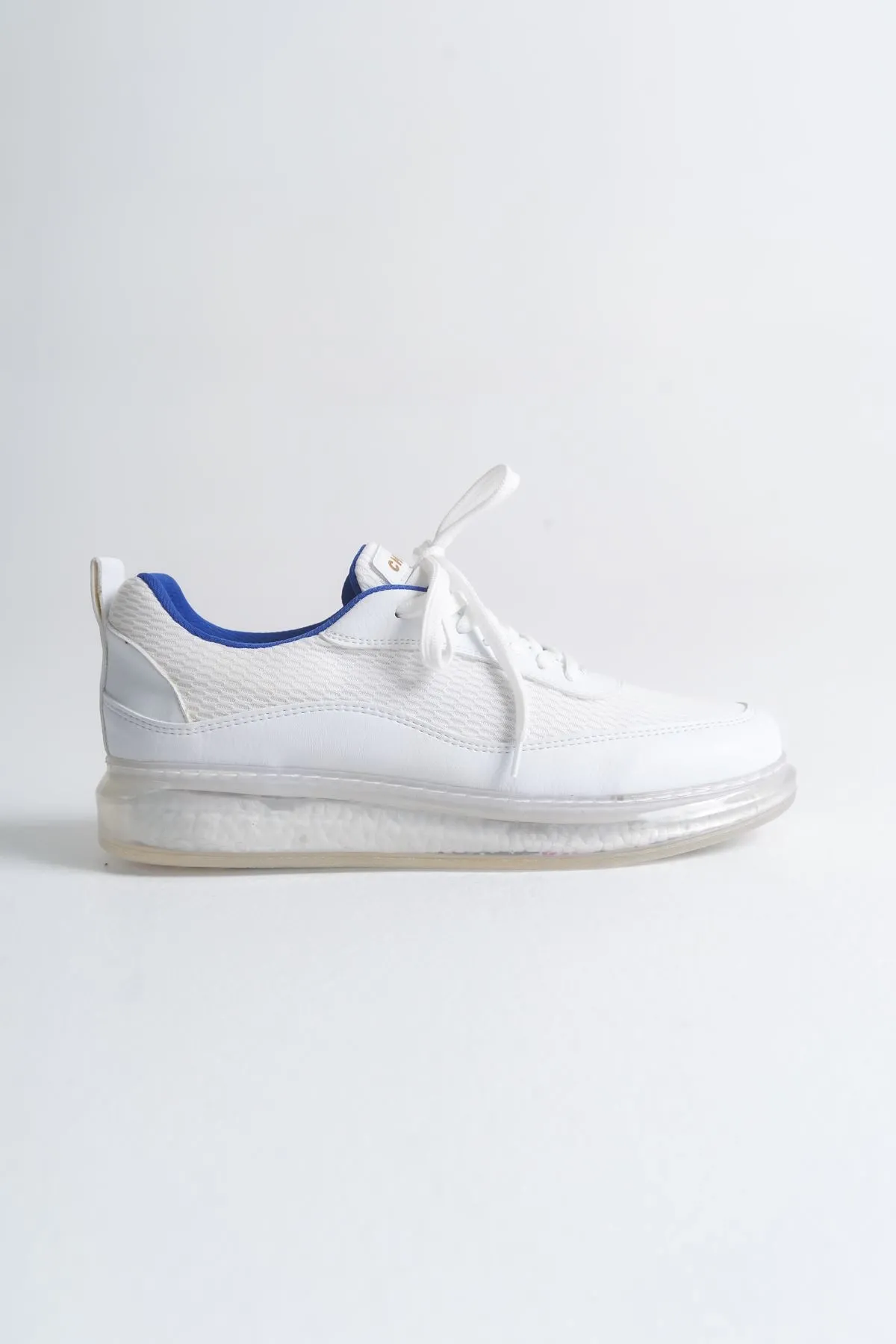 Ch181 - Rrt İpekyol  Erkek Ayakkabı Beyaz / Sax Mavı