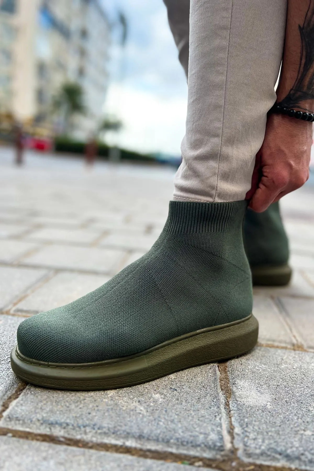 Ch207 - Trt Maglieria-t Erkek Ayakkabı Hakı