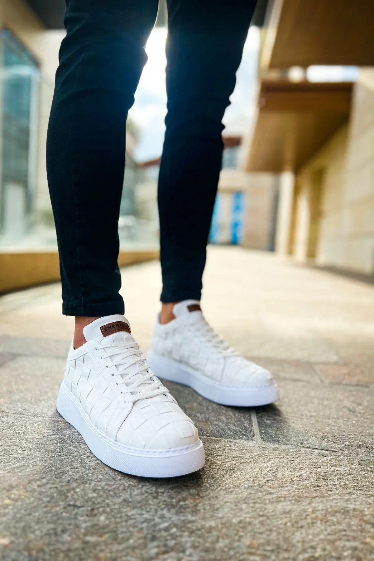 Ch209 - Obt Vimini Erkek Ayakkabı Beyaz