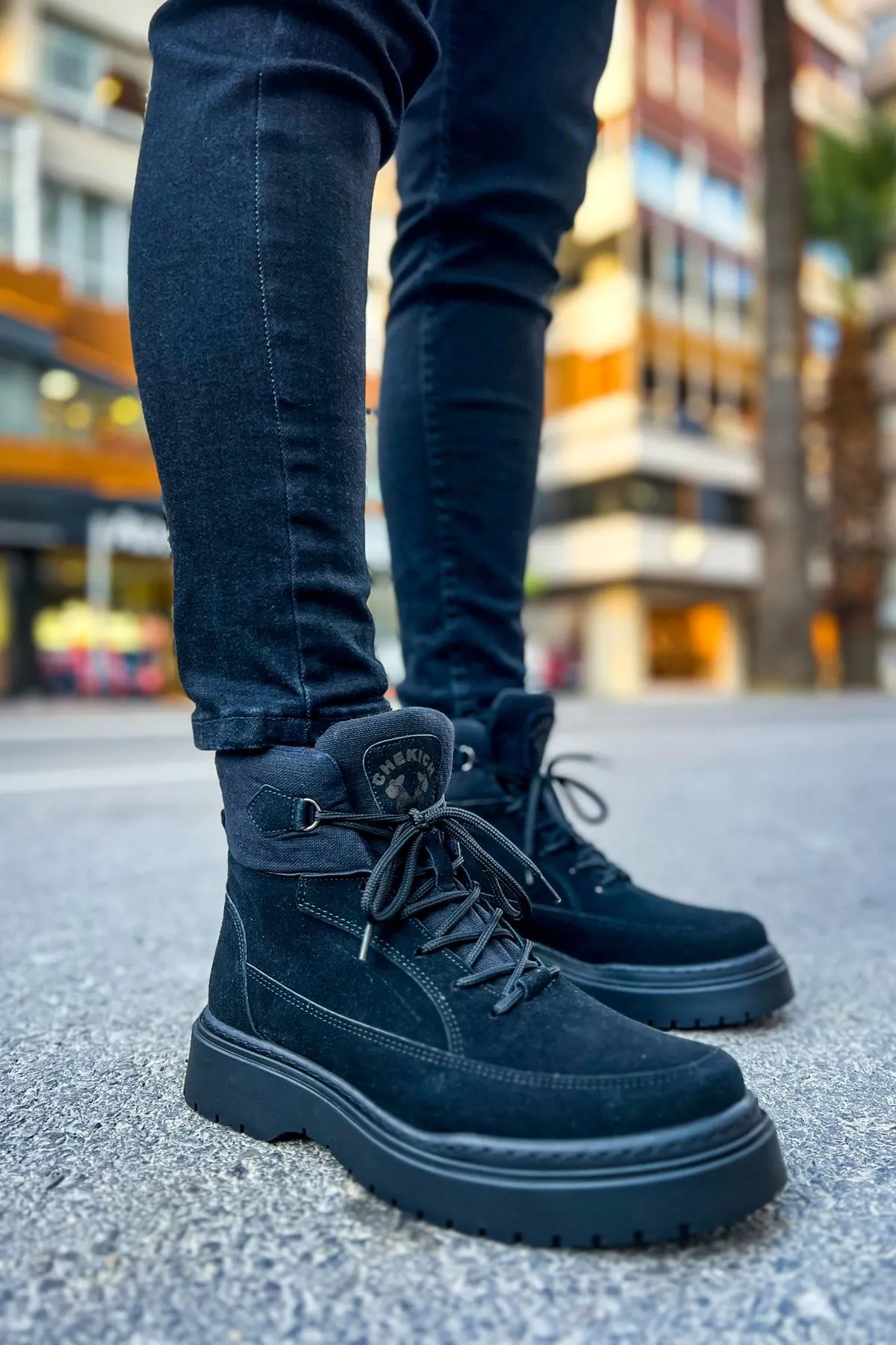 Ch225 - Srt Impact Erkek Bot Sıyah