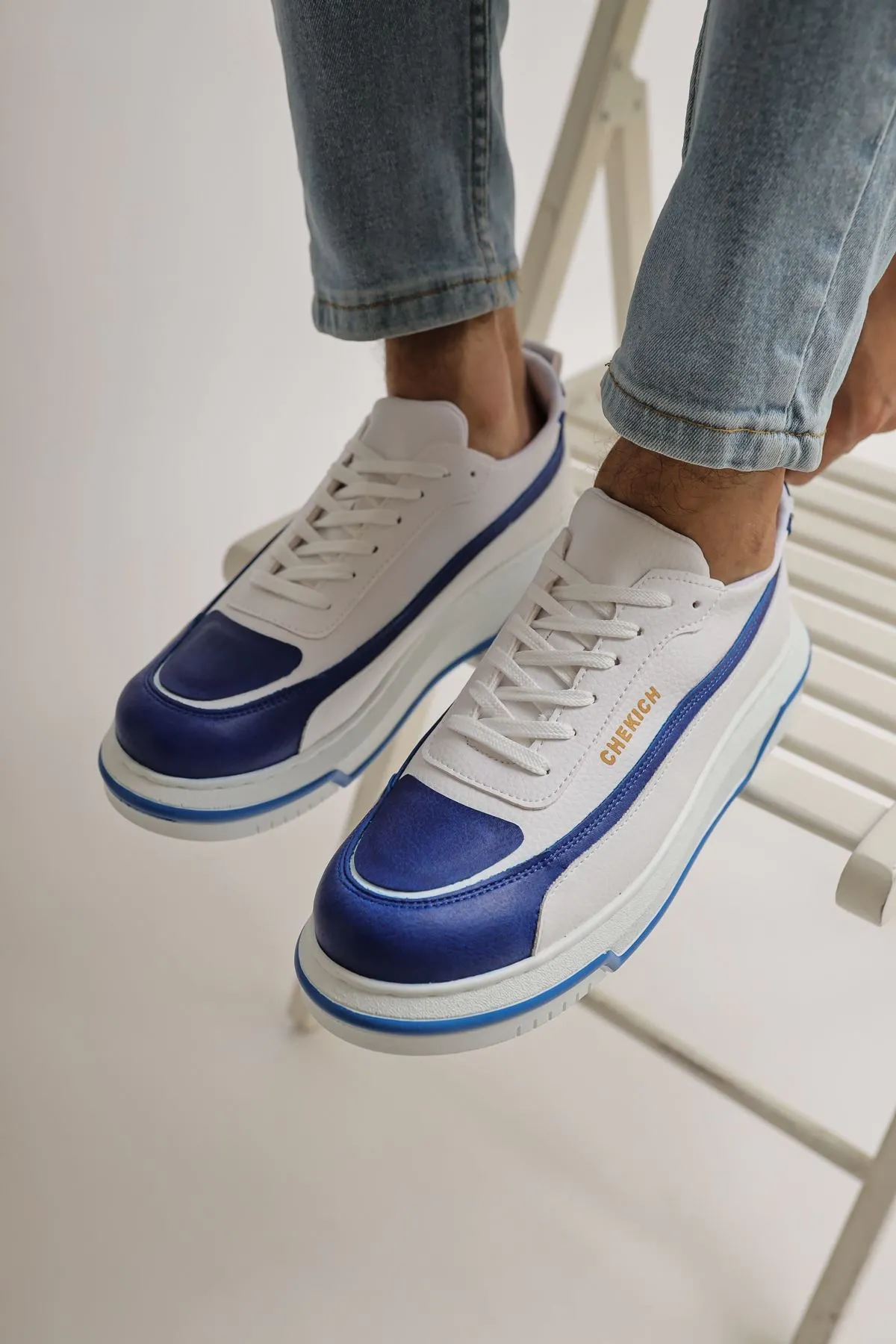 Ch241 - Cbt Signature Line Up Erkek Ayakkabı Sax Mavı/beyaz