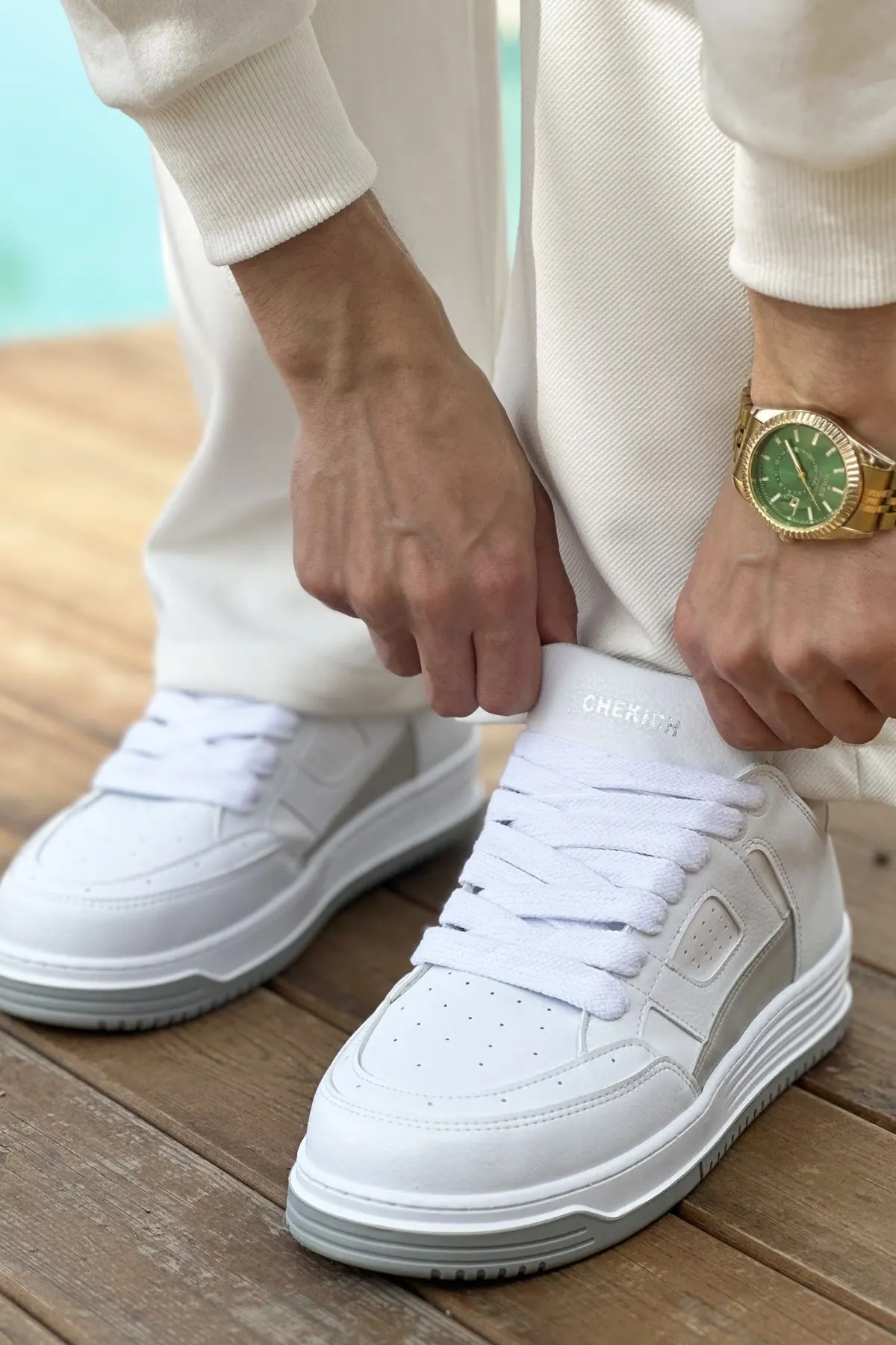 Ch2410 - Cbt Avax  Erkek Spor Ayakkabı Beyaz