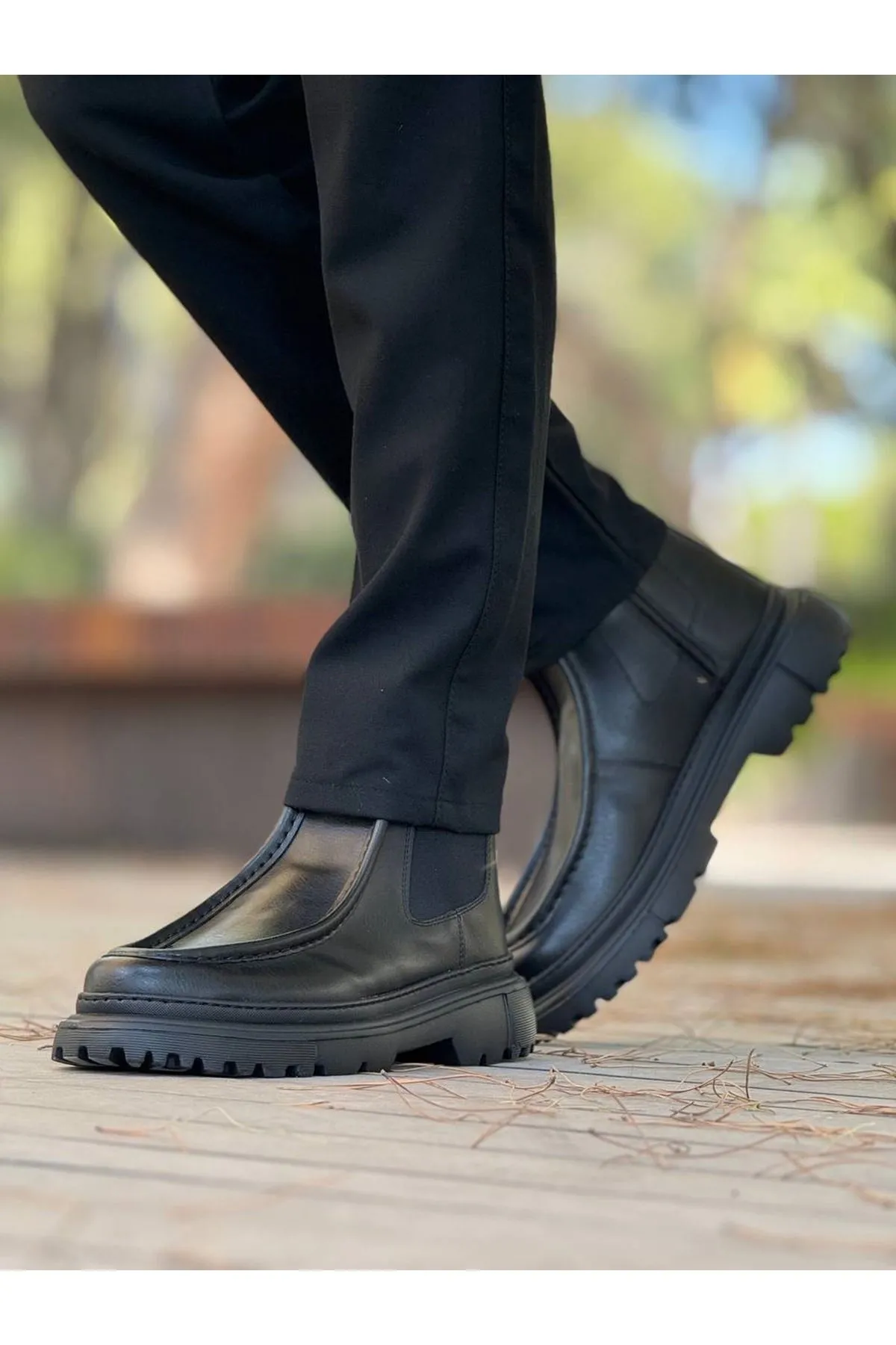 Ch2433 - Frt Erkek Bot Sıyah