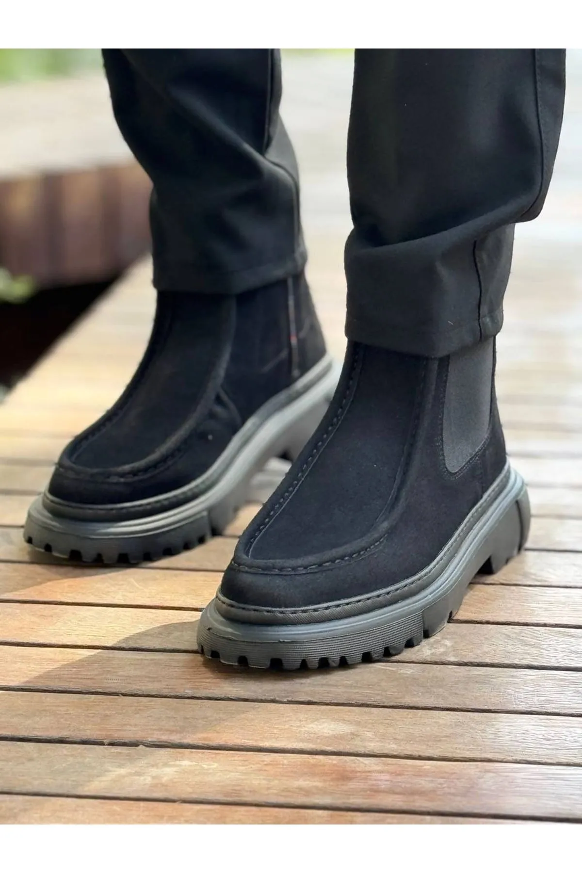 Ch2433 - Sst Erkek Bot Sıyah