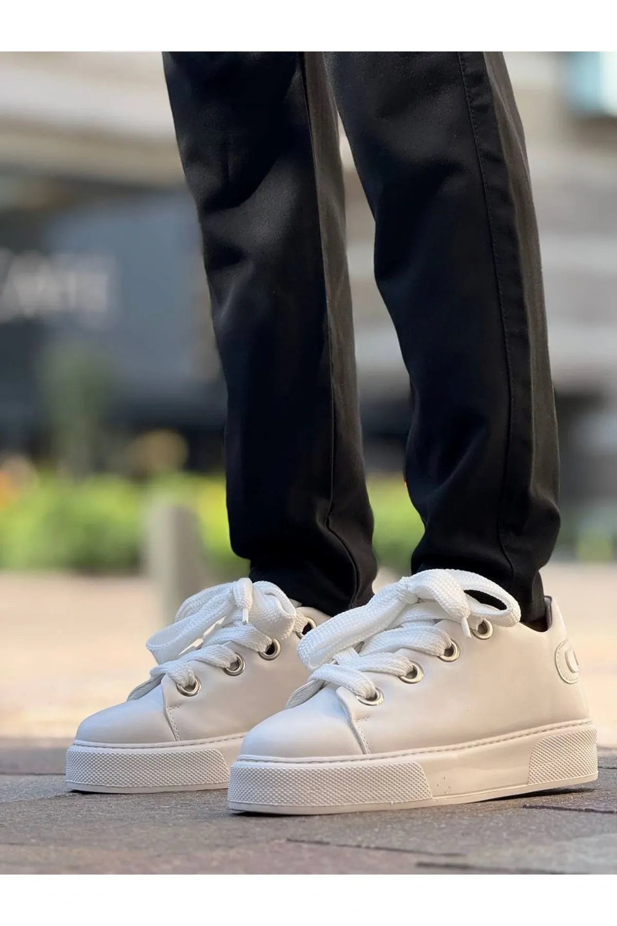 Ch2531 - Anjelino Erkek Ayakkabı Beyaz