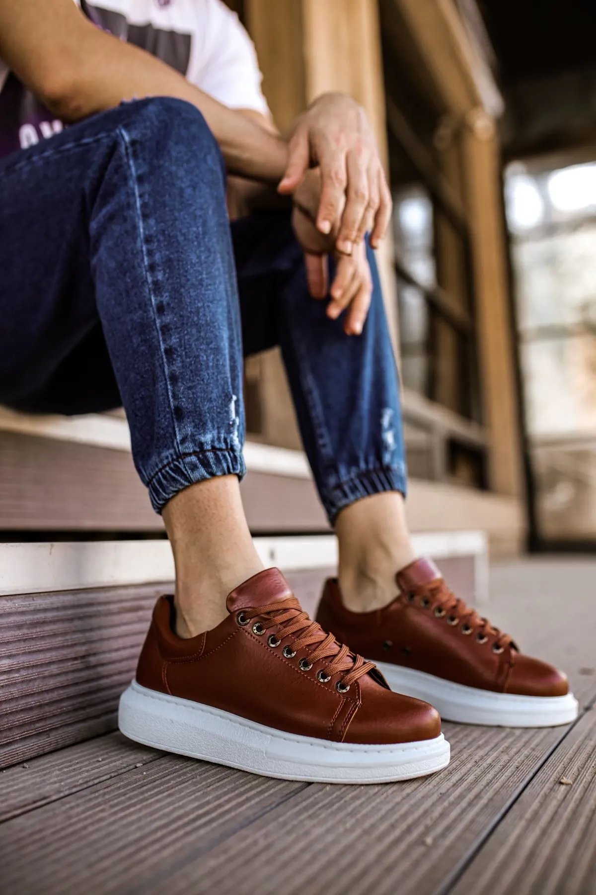 Ch257 - Cbt Estrella Erkek Ayakkabı Taba